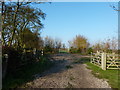 Entrance to Deerton Natural Burial Ground, Deerton Street