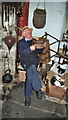 HY3219 : Guide in Corrigall Farm Museum by David Hawgood