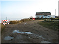 Storm surge damage, Walcott