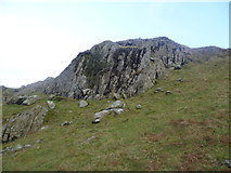 NY3608 : Small Crag Under Low Pike by Michael Graham