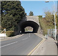 South side of Lakeside railway bridge, Barry