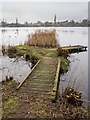 Landing stage by the lake