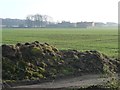 Farmland north of Warren House