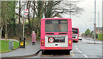 J3876 : Bus terminus, Knocknagoney, Belfast by Albert Bridge