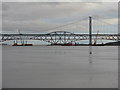 NT1179 : Foundation works for The Queensferry Crossing by M J Richardson