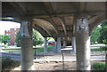 Under Basildon Road Bridge