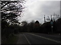 The A283 heading south through Northchapel