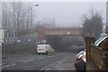 Railway bridge, Plough Road Clapham