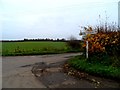 Junction near Lodge Farm