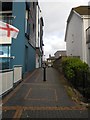 Cut through from seafront flats to Pier Road