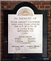 St Dionis, Parsons Green - Memorial