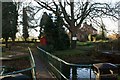 Footbridge across the River Leven