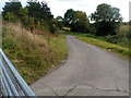 Path on the south side of  Westonzoyland Road near Bridgwater