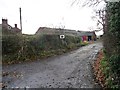 Entrance to Hazelshaw Farm, Brereton Green