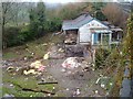 Derelict building by the A385