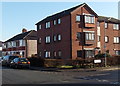 Flats on the corner of Norbury Road and Oxwich Close, Fairwater, Cardiff