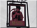 The Miners name sign, Skewen