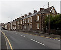 SS7297 : Row of houses, Old Road, Skewen by Jaggery