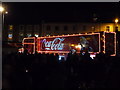 SZ0891 : Bournemouth: Coca-Cola truck in The Triangle by Chris Downer