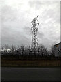 TL2159 : Electricity Pylon & Electricity Wires by Geographer