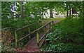 Footbridge over Hoo Brook, Spennells, Kidderminster