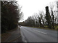 TL2159 : A428 Cambridge Road & Layby by Geographer