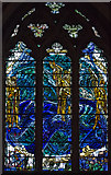TQ9017 : Stained glass window, St Thomas' church, Winchelsea by Julian P Guffogg