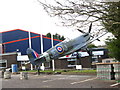 Plastic Spitfire in Pyle