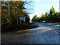 Looking west on Odiham Road from Heath Lane