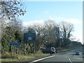 A468 at Newport and Lower Machen boundaries