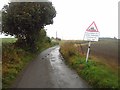 Road over Lucklaw Hill