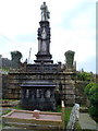 Monument to James Thomas and family in New Bethel churchyard