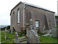 Buttressed side of New Bethel United Reformed Church, Mynyddislwyn