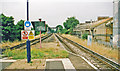 Towards Wimbledon from Morden South station, 1999