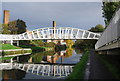 Footbridge over the Grand Union Canal