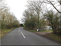 TL2656 : B1046 Meadow Road, Great Gransden by Geographer