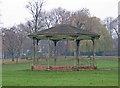 Royston - bandstand in Welfare Park