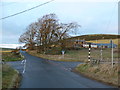 NS9238 : Crossroads at Carmichael by Alan O'Dowd
