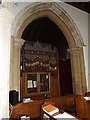 TL2755 : Organ of St Peter and St Paul Church, Little Gransden by Geographer
