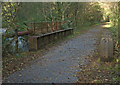 Old railway bridge over the River Ogmore, Lewistown