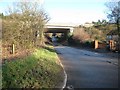 SU9886 : Fulmer: B416 Windsor Road and the M40 Motorway by Nigel Cox