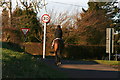 Riding exercise, in Mill Lane,  Scamblesby