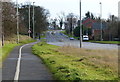 Glen Rise heading towards Great Glen