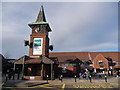 Locks Heath: shopping centre clock tower