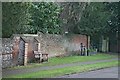 Village pump and bench