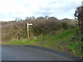 Jacobs Lane - "Unsuitable for vehicles" - near Bolberry