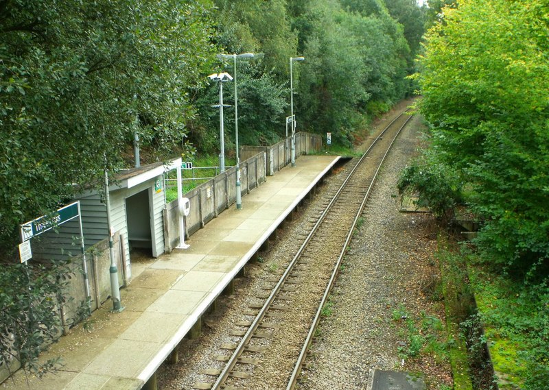 Three Oaks Railway Station Nick Macneill Geograph Britain And Ireland