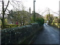 Lumb Lane and house