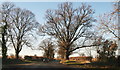 Saversick Lane, turnoff from the Oxton Road