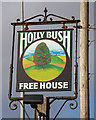 The Hollybush Inn (3) - sign, Bromsgrove Road, Belbroughton, Worcs